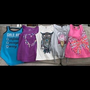 Girls Tanks Size 8